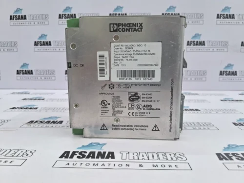 phoenix contact quint-ps-100-240ac/24dc/10 power supply  - Image 5