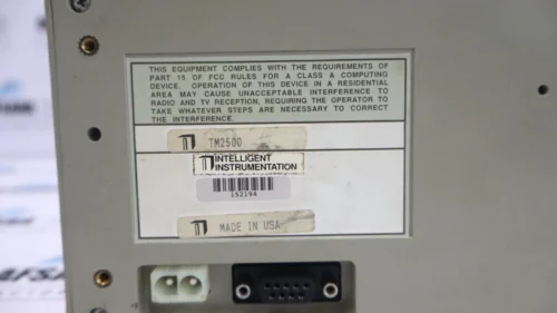 BURR-BROWN | TM2500 | PROGRAMMING TERMINAL WITH NUMERIC KEYPAD - Image 7