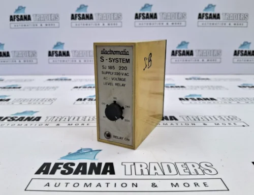 vElectromatic s-system sj 185 220vac ac-voltage level relay