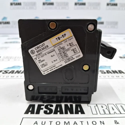 LOT OF 5X TERASAKI ELECTRIC TB-5P CIRCUIT BREAKER 460VAC 15A - Image 6