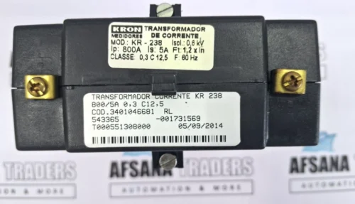 Kron medidores kr238 800/5a current transformer t000551308000 - Image 2