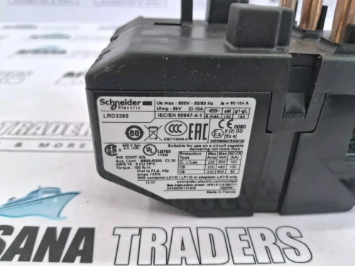 schneider electric lrd3365 80-104A thermal overload relay - Image 6