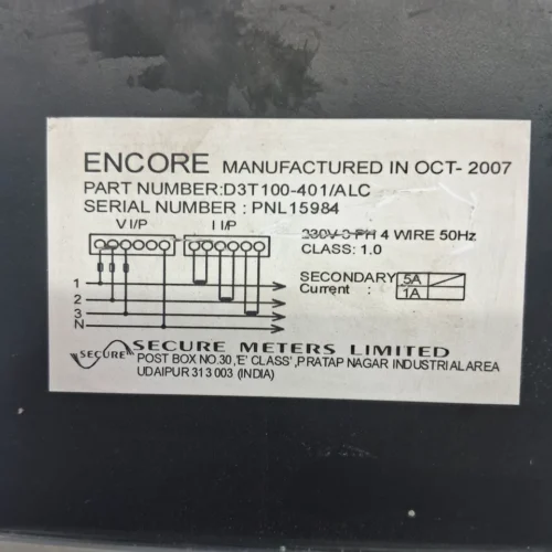 SECURE | SWIFT ENCORE | ENTITY | DT3100-401/ALC | METER - Image 6
