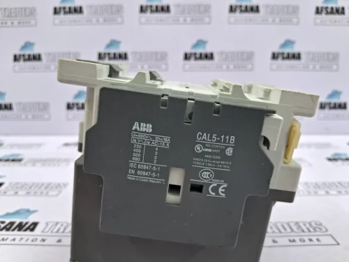 Abb a75-30 contactor 125amps 600v 220-240v coil with cal5-11b auxiliary contact - Image 8