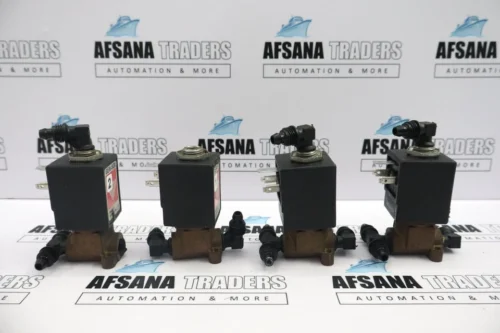 Lot of 4x gem-sol gem-b-31 solenoid with brass valve 24v 50hz 8w coil - Image 6
