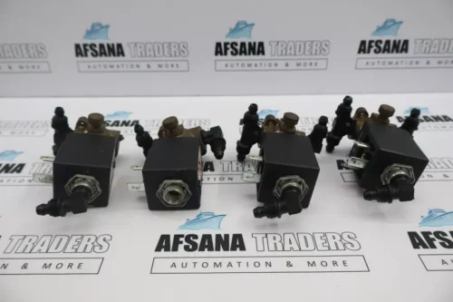 Lot of 4x gem-sol gem-b-31 solenoid with brass valve 24v 50hz 8w coil - Image 2
