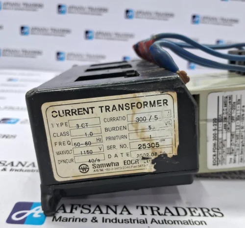 SAMWHA | EOCR-FDM-300-S-220 | ECOR-FDM | 3 CT | CONVERTER & CURRENT TRANSFORMER - Image 8