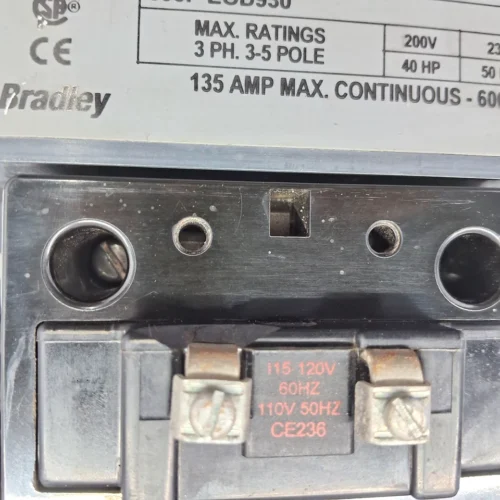 ALLEN-BRADLEY | 500F-EOD930 | SER A | CONTACTOR MOTOR "SLIGHTLY CRACKED" - Image 6