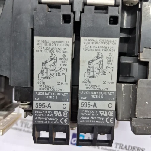 ALLEN-BRADLEY | 509-COD-XXX | 595-AB | 595-A | 592-EEFC | MOTOR STARTER - Image 8