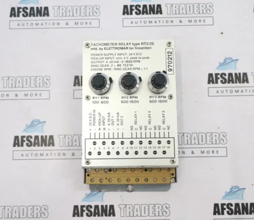 ELETTROMAR RT3/2S TACHOMETER RELAY - Image 3