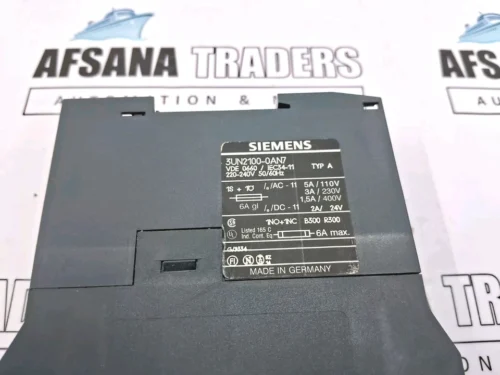 SIEMENS 3UN2100-0AN7 / 3UN21 MOTOR PROTECTION RELAY - Image 6