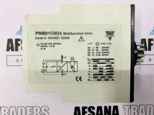 Carlo Gavazzi Pmb01cm24 Multifunction Timer 50-60hz - Image 9