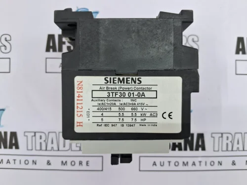 siemens 3tf30 01-0ap0 / 3tf30 01-0a 415v air break contactor - Image 10