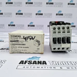 siemens 3tf30 10-0ap0 / 3tf30 10-0a 415v air break contactor