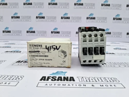 siemens 3tf30 10-0ap0 / 3tf30 10-0a 415v air break contactor