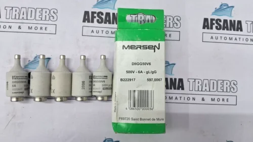 5pcs/Box New Ferraz Shawmut Diigg50v6 B222917 Fuse 6A 500v