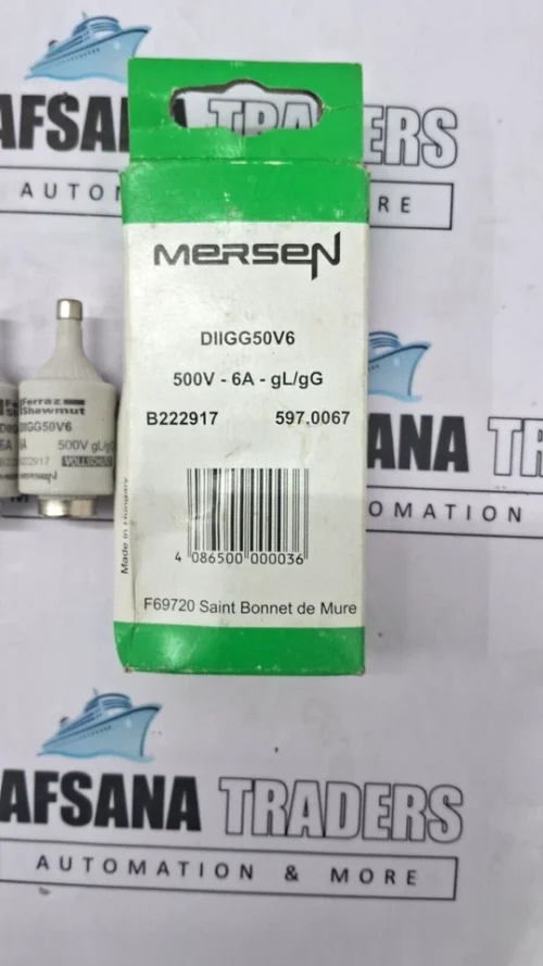 5pcs/Box New Ferraz Shawmut Diigg50v6 B222917 Fuse 6A 500v - Image 5