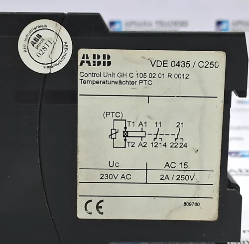 ABB | C 105.02 | GH C 105 02 01 R 0012 | 230VAC | CONTROL UNIT - Image 8