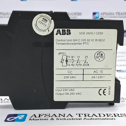 ABB | C 105.02 | GH C 105 02 01 R 0012 | 230VAC | CONTROL UNIT - Image 7