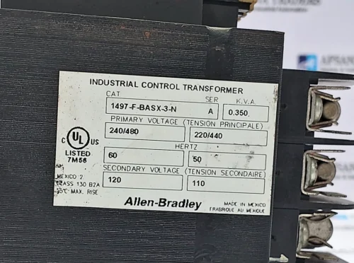 ALLEN-BRADLEY | 1497-F-BASX-3-N | 0.350 | INDUSTRIAL CONTROL TRANSFORMER - Image 8