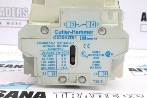 Eaton cutler-hammer ce15ens3bb series b1 size e contactor 25a 600v - Image 6