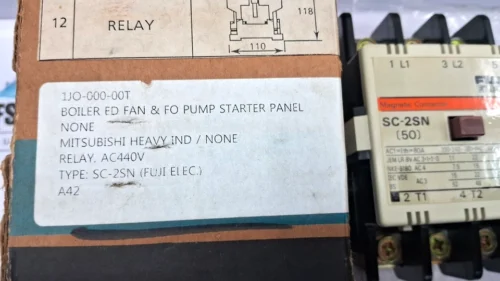 Fuji Electric Sc-2sn (50) Magnetic Contactor - Image 10