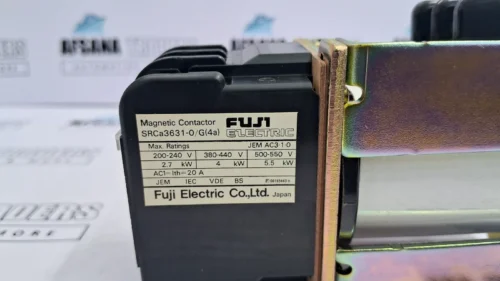 Fuji electric SRCa3631-0/g(4a) magnetic contactor 20a - Image 6
