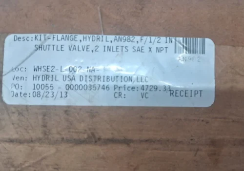 Ge oil & gas an982 1/2 shuttle valve gilmore 27016-3 shuttle valve kit 1921070-3 - Image 19
