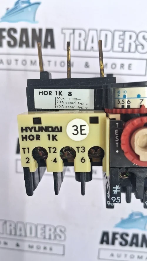 Hyundai electric hor 1k 8 thermal overload relay 5a - Image 8