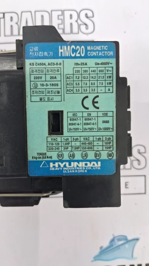Hyundai hmc 20 w 10 ac electronic contactor 20a - Image 5