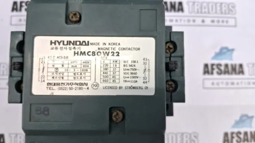 Hyundai hmc80 w22 magnetic contactor - Image 4
