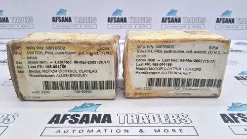 Lot of 2x Allen Bradley 800T-B6D2 Push Button 800TB6D2 - Image 3