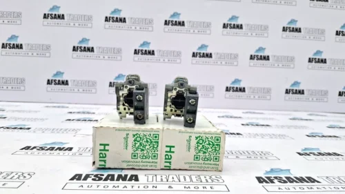 Lot of 2x Schneider Electric XB4BA31 Electrical Push-Button With ZBE-101 Contact Block - Image 5