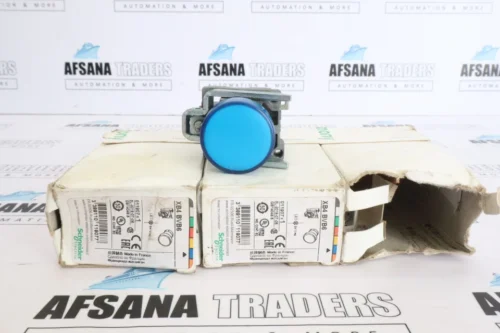 Lot of 3x Schneider electric indicator lights xb4 bvb6 blue 011907 24v led - Image 5