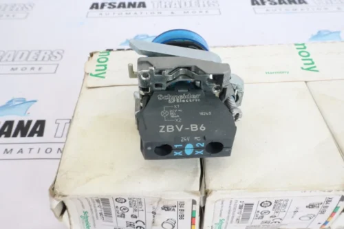 Lot of 3x Schneider electric indicator lights xb4 bvb6 blue 011907 24v led - Image 7