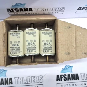 Lot of 3x siemens 3na3 836 fuse link nh00-gl/gg 160a