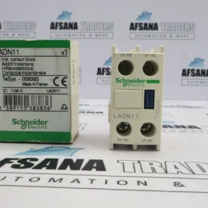 Lot of 9x Schneider ladn11 auxiliary contact block