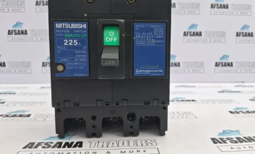 MITSUBISHI DSN225-CP 225A NO-FUSE SWITCH 600VAC 3 POLES - Image 3