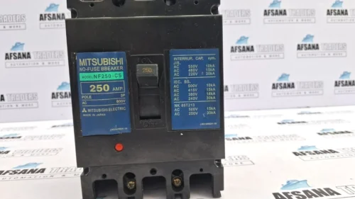 MITSUBISHI NF250-CS 250A NO-FUSE BREAKER 3 POLES AC600V - Image 3