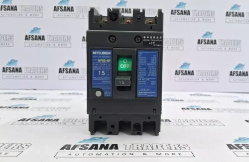 MITSUBISHI NF50-HP NO-FUSE BREAKER 15A AC220V 25KA