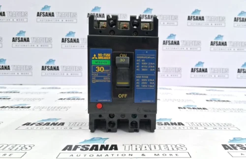 MITSUBISHI NF60-SP NO-FUSE BREAKER 15AMP 3POLE 220VAC 10KA