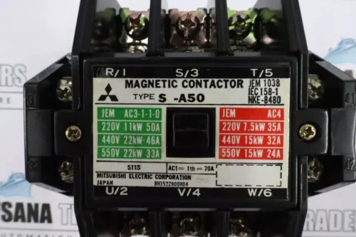 Mitsubishi electric s-a50 magnetic contactor 70a - Image 3