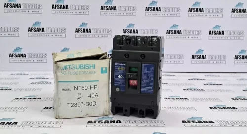 Mitsubishi nf50-hp no-fuse breaker 40a ac220v 25ka