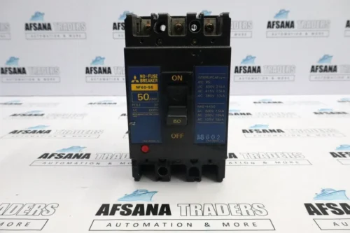 Mitsubishi nf60-ss no-fuse breaker 50a ac600v 3 poles - Image 3