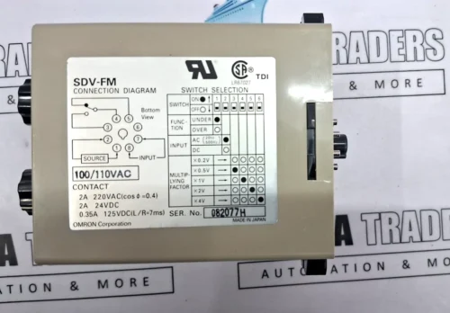 Omron sdv-fm6 voltage sensor detector module 100/110 vac - Image 8