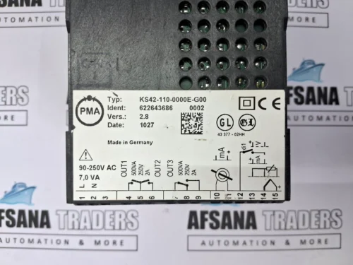 Pma ks 42-1 universal ks42-110-0000e-g00 temperature controller 90-250vac Ver.2.8 - Image 10