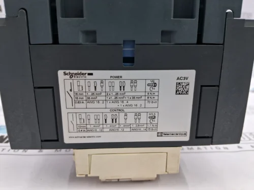 SCHNEIDER ELECTRIC LC1D40AV7 3 POLES CONTACTOR 400-440VAC COIL - Image 10