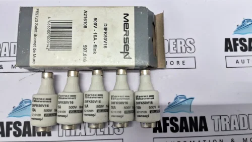 Set Of 5x Mersen (A216108) Diifk50v16 Fuses 500v-16a-flink  597.016 16A - Image 3