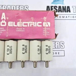 Set of 5x IFO Electric 2/500 2A 500V Ceramic Bottle Fuses