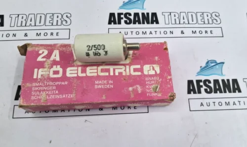 Set of 5x IFO Electric 2/500 2A 500V Ceramic Bottle Fuses - Image 6